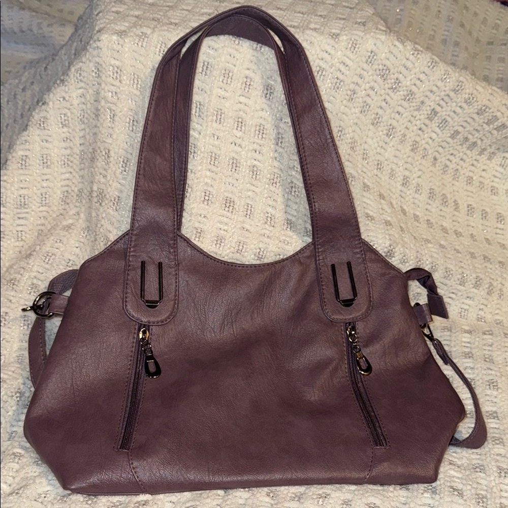 Elegant Brown Women's Handbag